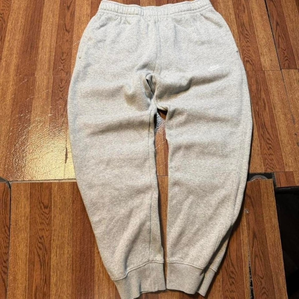 Nike Grey Fleece Retro Tech Sportswear Sweatpants Jogger Small